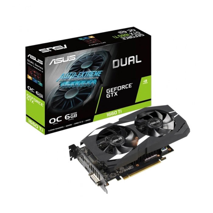 ASUS Dual GeForce® GTX 1660 Ti OC Edition 6GB GDDR6