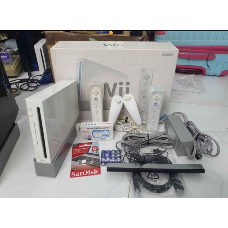Máy chơi game Wii nguyên hôp