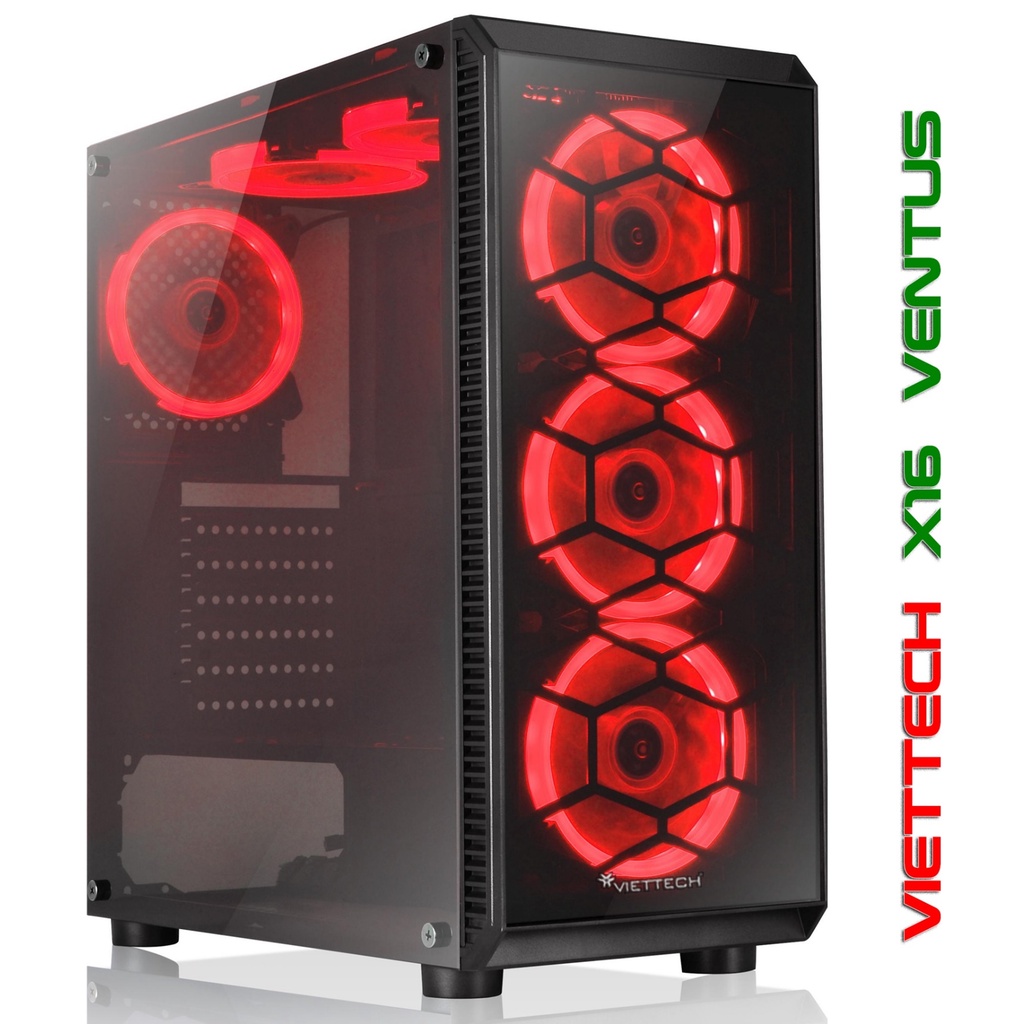 Vỏ Case máy tính gaming VIETTECH X16 Ventus