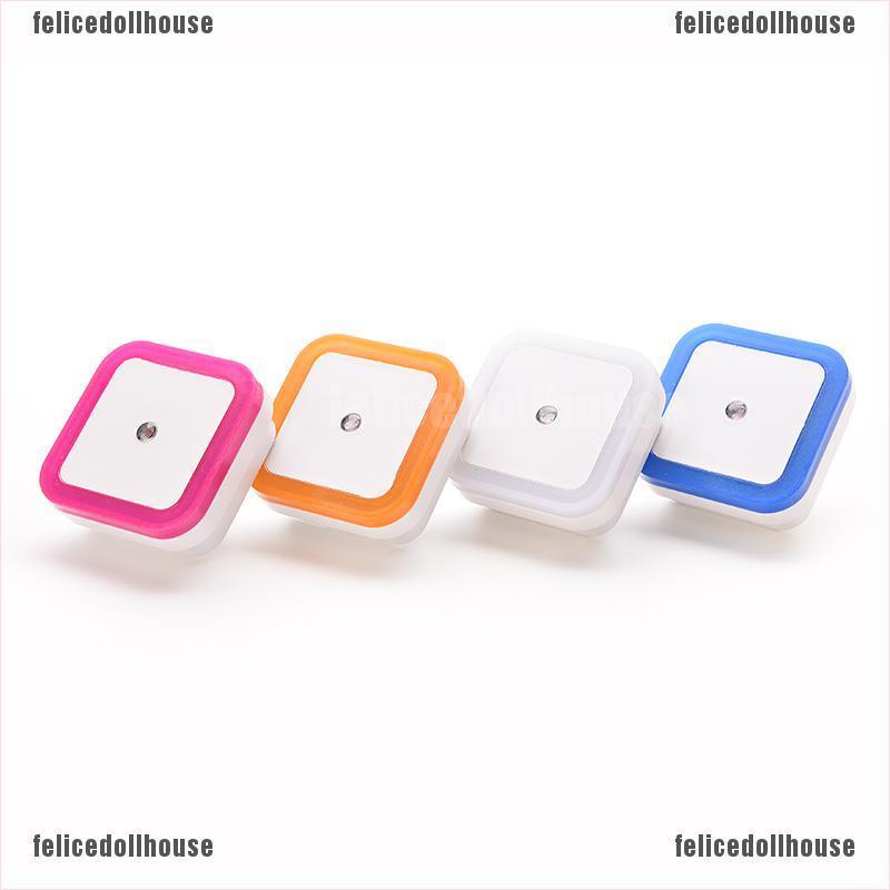 Đèn ngủ LED tự động điều khiển cảm biến giắc cắm US dành cho phòng ngủ