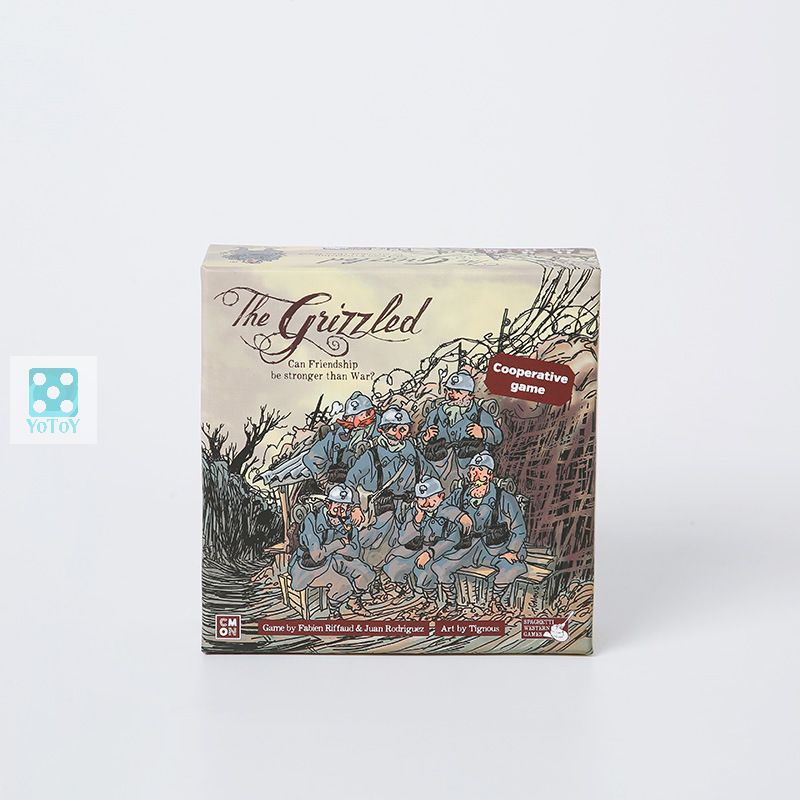 Trò chơi thẻ bài The grizzled – game chiến thuật đồng đội bản đẹp tiếng anh