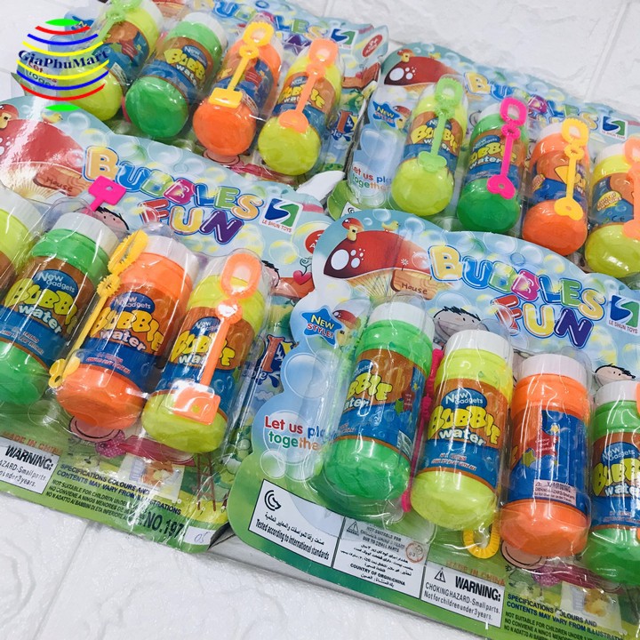 Đồ chơi cho bé - Thổi bong bóng xà phòng