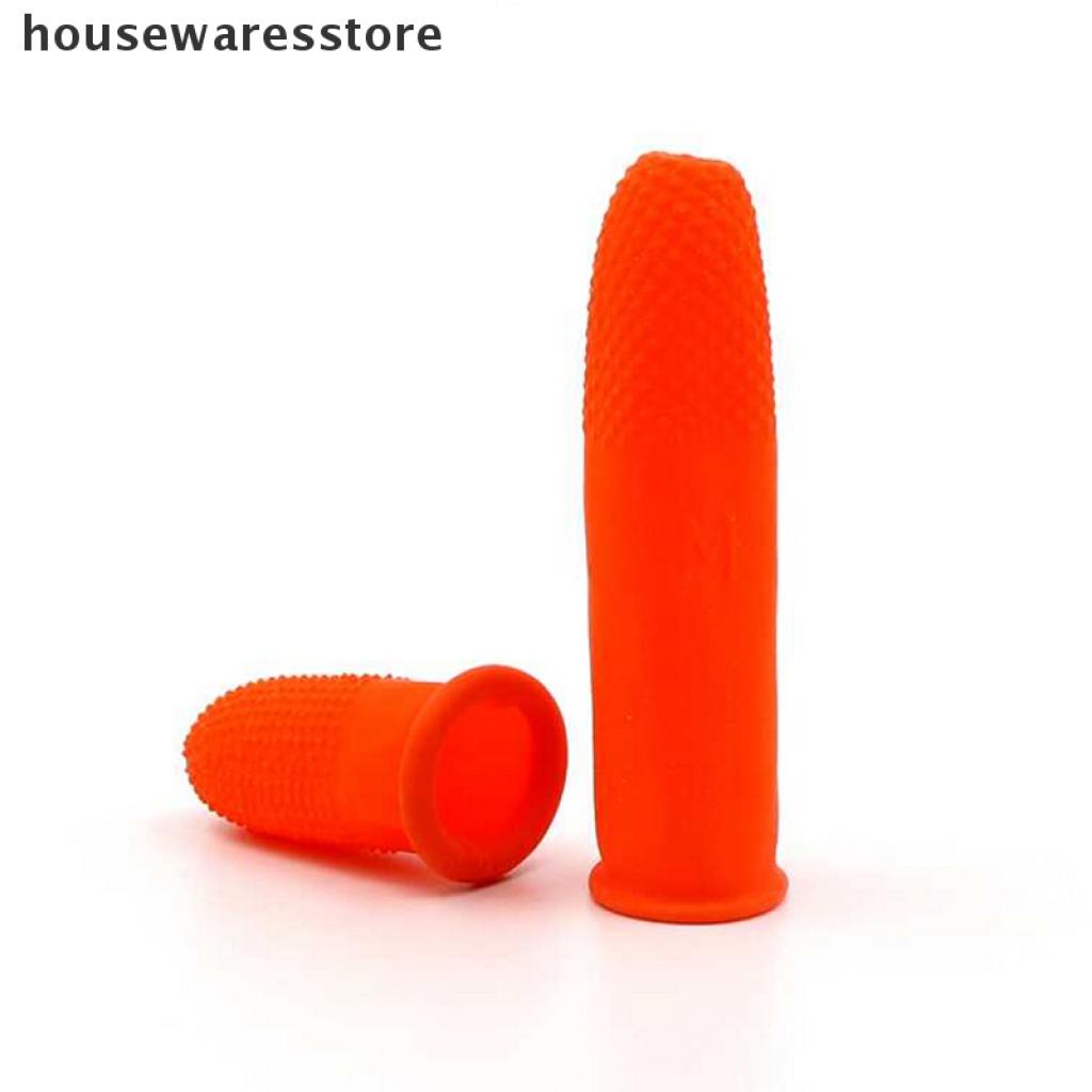 Bộ 100 Bọc Bảo Vệ Ngón Tay Bằng Cao Su Tự Nhiên Dày Dặn