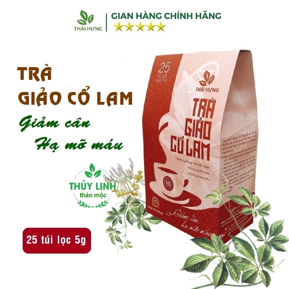 Trà Giảo cổ lam Thái Hưng  - Giảm cân, hạ mỡ máu
