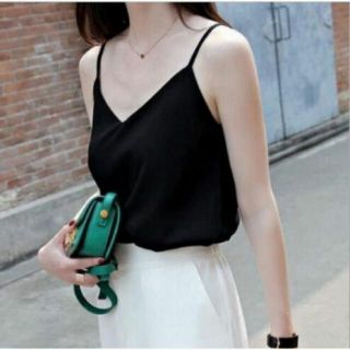 Áo dây voan cổ tim ảnh chụp thật