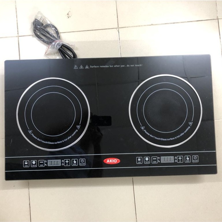 BẾP ĐÔI ĐIỆN TỬ - HỒNG NGOẠI AKIO MẪU MỚI - HQT [akio]