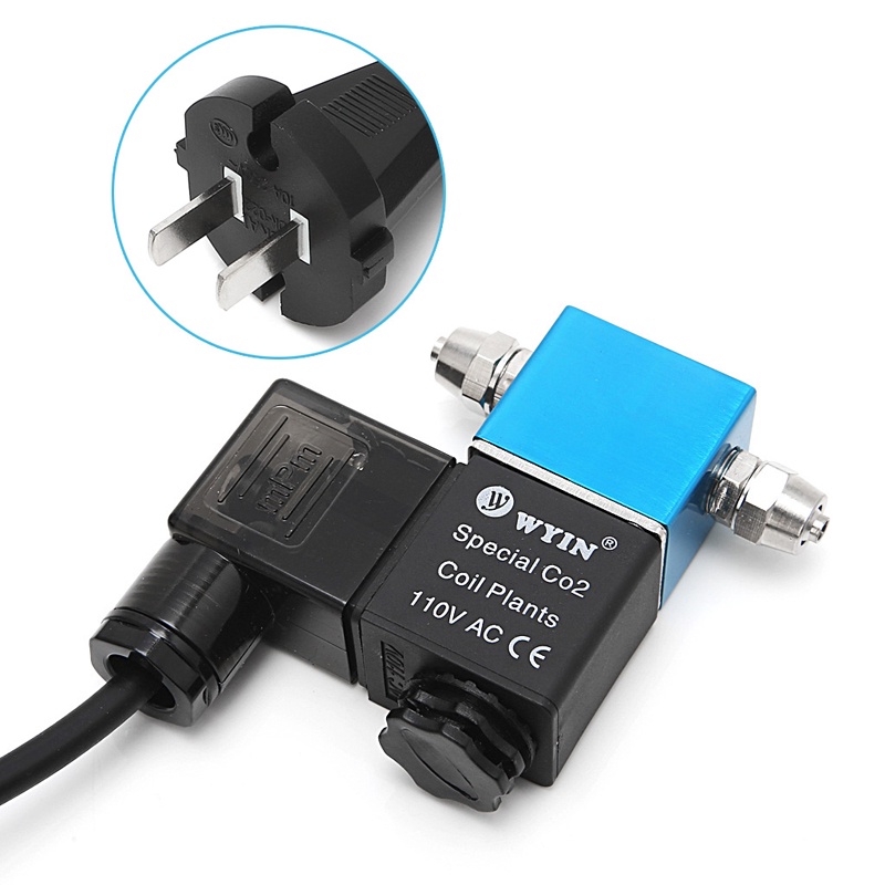 Van Điện Từ 220V EU Plug 50Hz CO2 Dành Cho Bể Cá