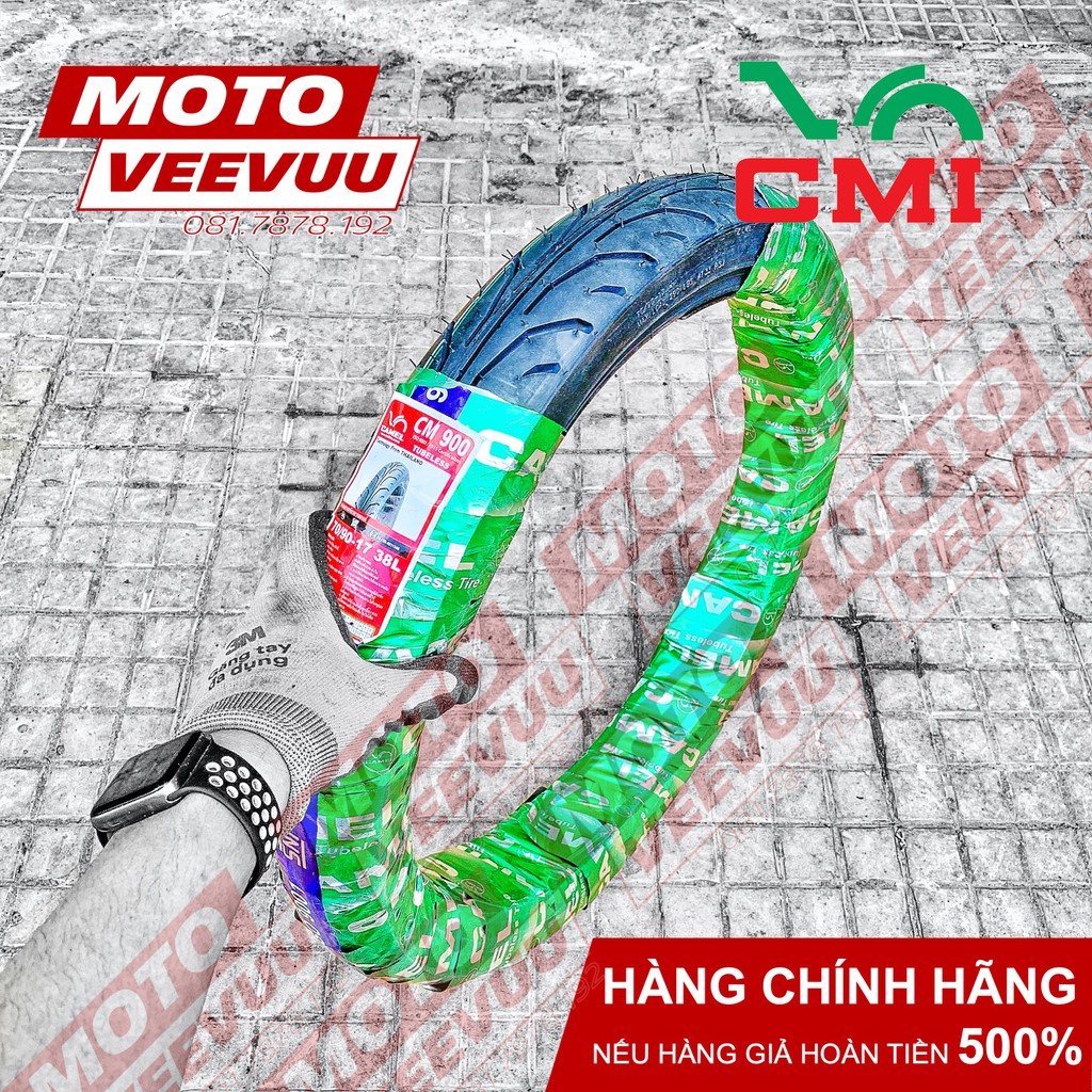 Vỏ lốp xe máy Camel CRV Cheetah 70/90-17 TL 900 Gai Dunlop (Lốp không ruột)