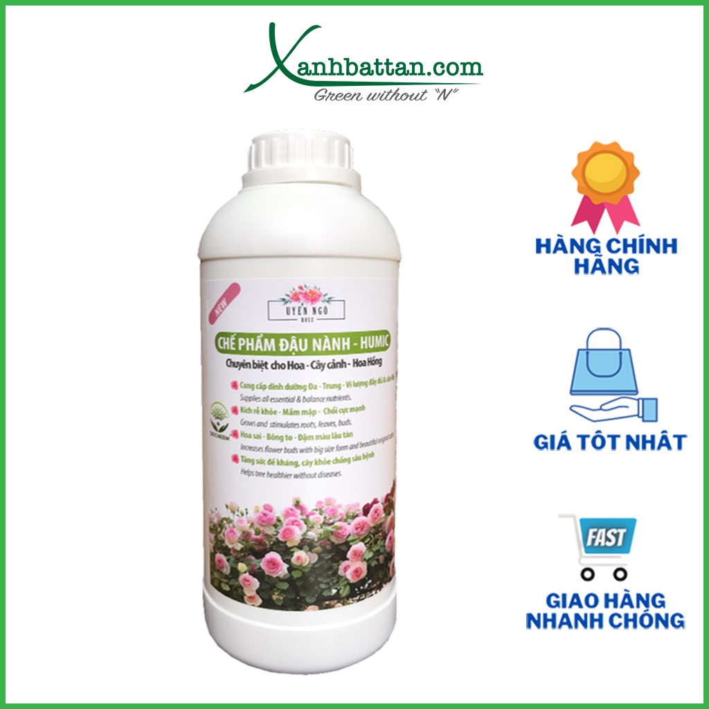 Phân Bón Đậu Tương (Đậu Nành) Trứng Chuối Chín Humic Lên Men Kích Chồi Tua Tủa, Mập Mầm, Hoa Chuẩn Phom