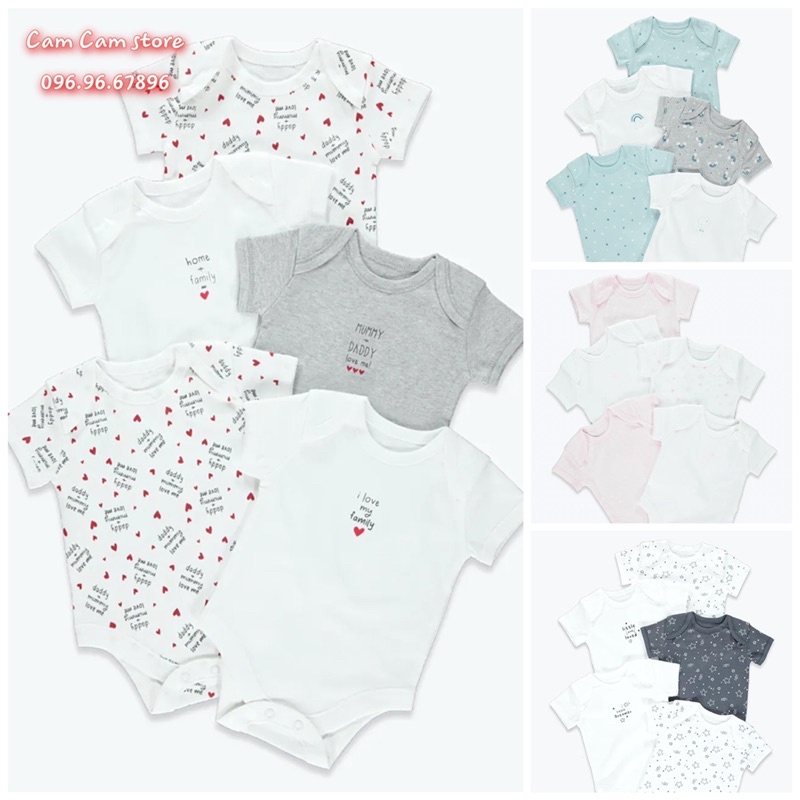 [0-24M]Bộ body Họa Tiết Đáng Yêu bé trai Bé Gái MATALAN; GEOGER Auth, BODY bé trai Bé Gái Cao Cấp