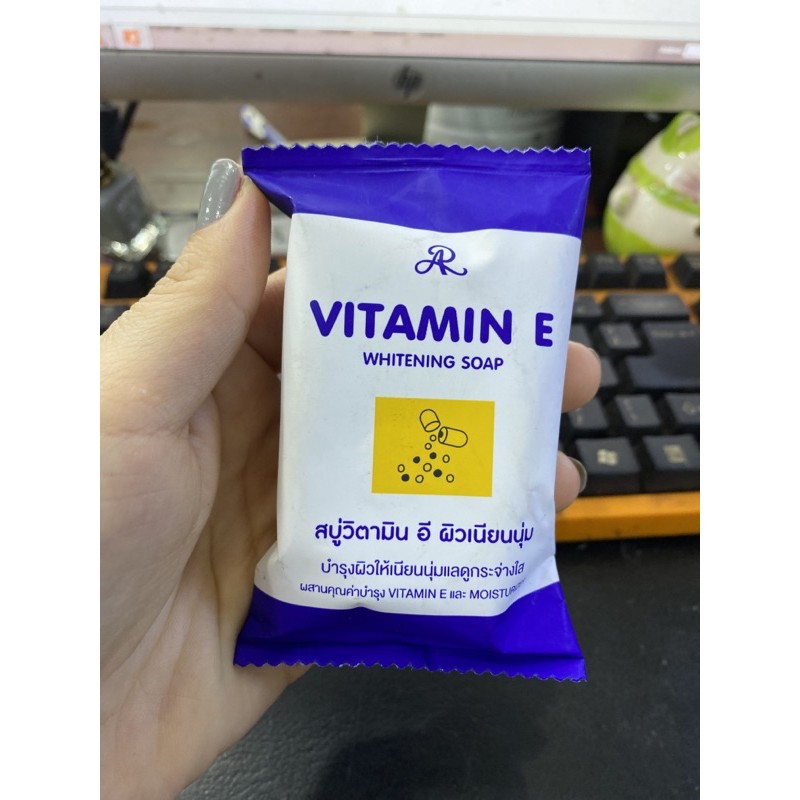 4 cục Xà Bông Vitamin E Trắng Da Thái Lan ( Date 2024