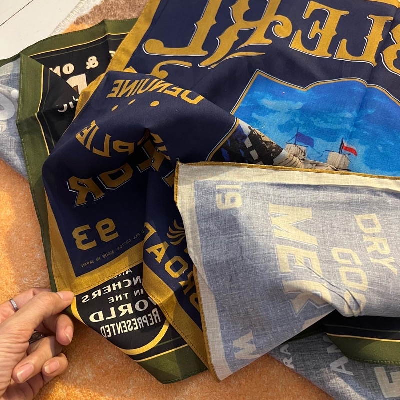 Khăn bandana cotton size 55x55cm