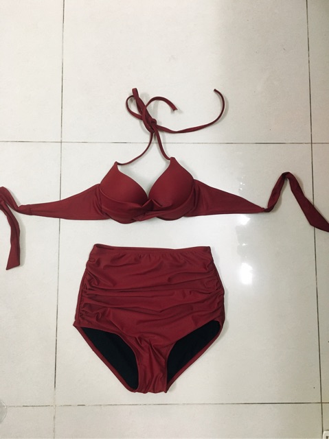 Bikini, đồ bơi nữ đi biển lưng cao che bụng (kèm hình thật) | BigBuy360 - bigbuy360.vn