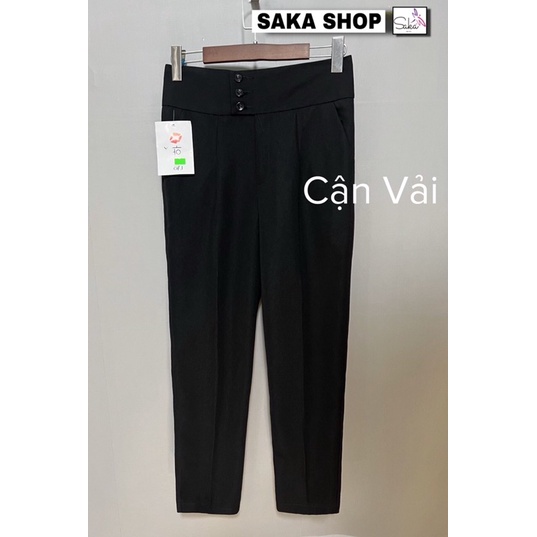 Quần tây nữ công sở dáng baggy 3 nút gài thiết kế đep vải dày dặn 3NL651