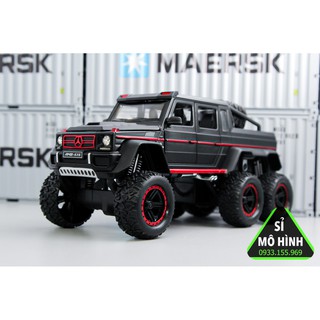 Mô hình xe địa hình Mercedes G63 AMG Pickup Offroad 1:24