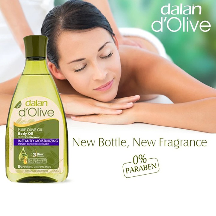 Tinh Dầu Dưỡng Da Toàn Thân Dalan D'Olive Body Oil 250ml