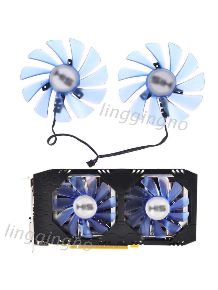 Quạt Tản Nhiệt Fdc10u12s9-c Cf1010u12s Gpu 95mm Cho His Xfx Rx580 570 Rx590 Iceq Gpu