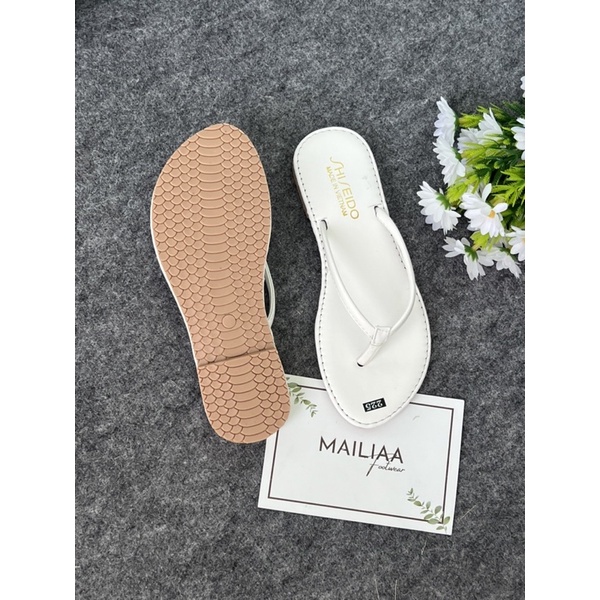 Dép quai kẹp MAILIAA đế loại 1 quai da mềm