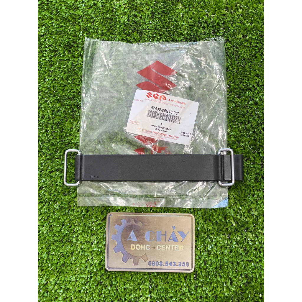 Dây Cột / Nịt / Đai Bình Ắc Quy - Satria Fi, Raider Fi, Raider Xăng Cơ - Chính Hãng Suzuki