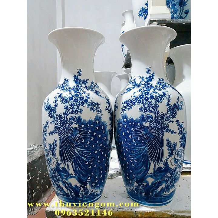 Lọ Lộc bình 30 cm chuẩn Bát Tràng