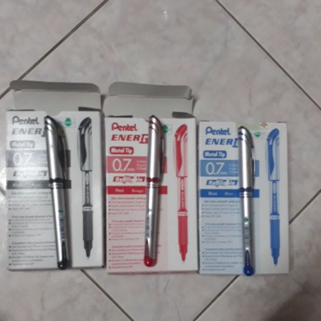 Bút ký Pentel energel bl57, bl60 và Bln55