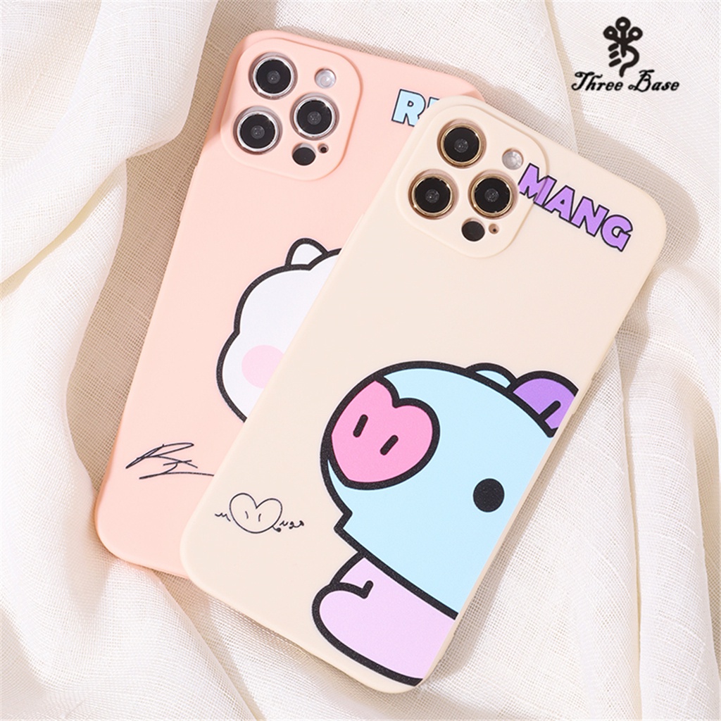 Ốp Điện Thoại Tpu Dẻo In BTS BT21 TATA KOYA RJ MANG CHIMMY SHOOKY Iphone8 7Plus 8plus X XS XR XSMax 11Pro max iphone 11 12