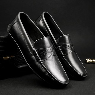 Giày lười nam da thật chính hãng Cavan thiết kế thanh lịch tinh tế C33222 thumbnail