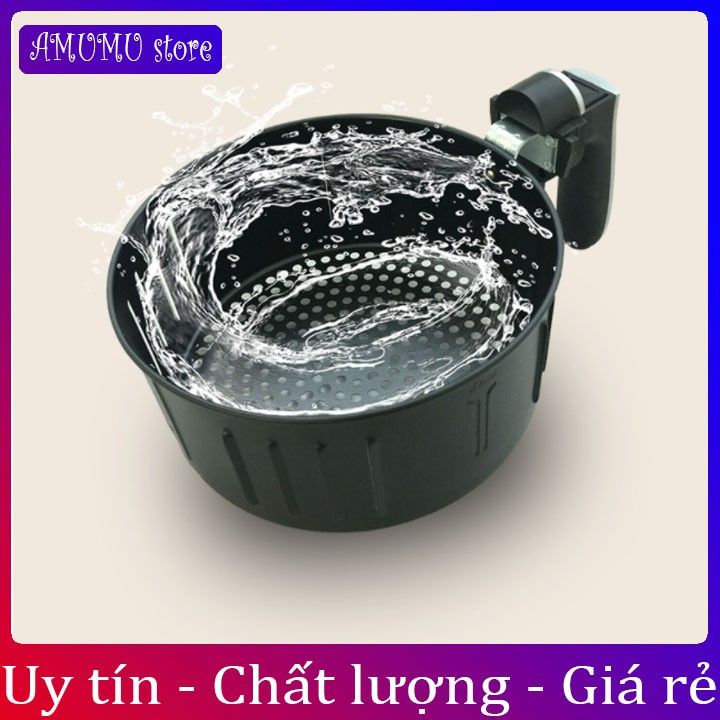 [BH 12 Tháng]Nồi Chiên Không Dầu BOVANA 4,5L-5,5L Công Nghệ Mới An Toàn Cho Mọi Gia Đình, Nồi Chiên Gà, Nồi Chiên khoai