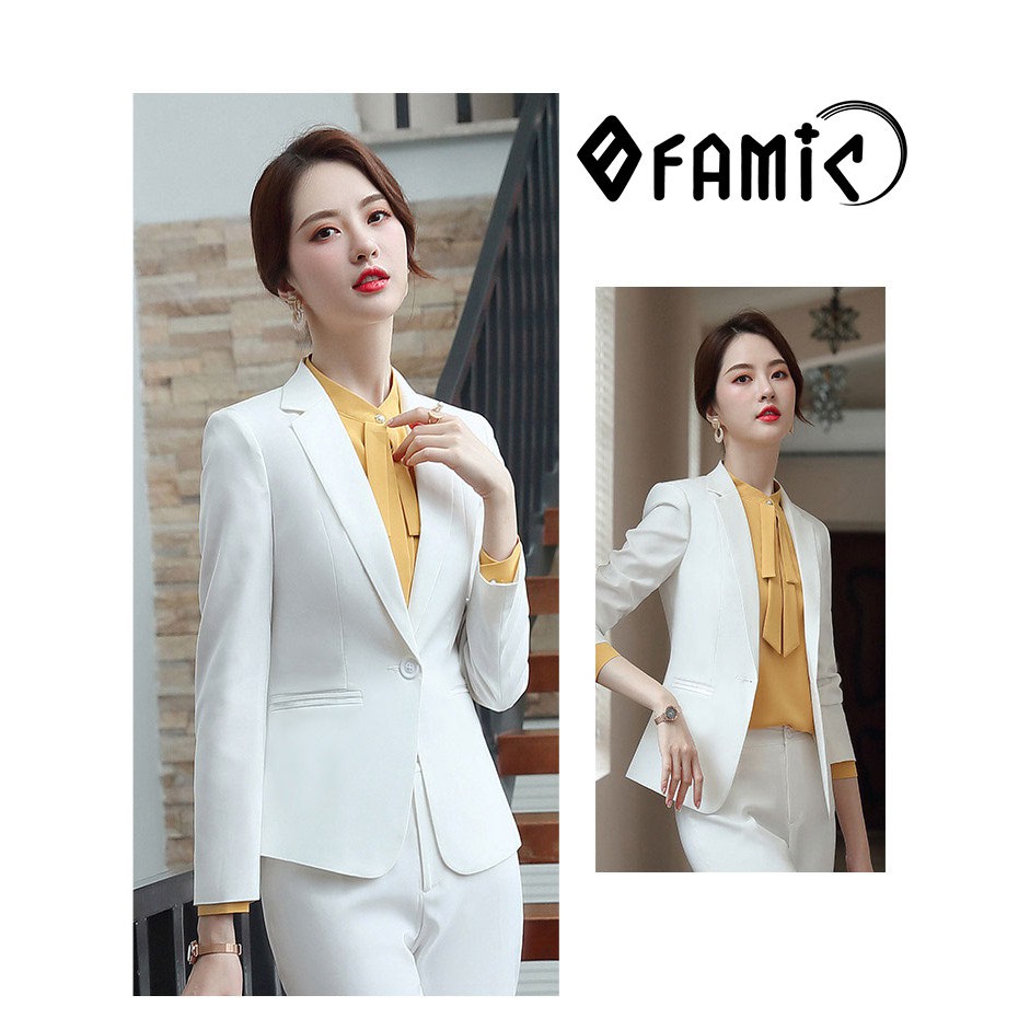 Bộ Vest Nữ ❤️𝑭𝑹𝑬𝑬𝑺𝑯𝑰𝑷❤️ Giảm 5K khi nhập mã [ AO BLASER ] ❤️ Vest Nữ Hàn Quốc Gồm Áo Vest Quần Dài Cá Tính | BigBuy360 - bigbuy360.vn