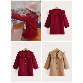 Áo dạ cổ sen bé gái siêu đẹp hàng vợt sale