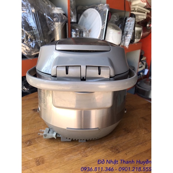 Nồi cơm Nhật bãi 1.8l Sanyo Cao tần Áp suất ECJ-MZ18E7 cơm bao ngon dền