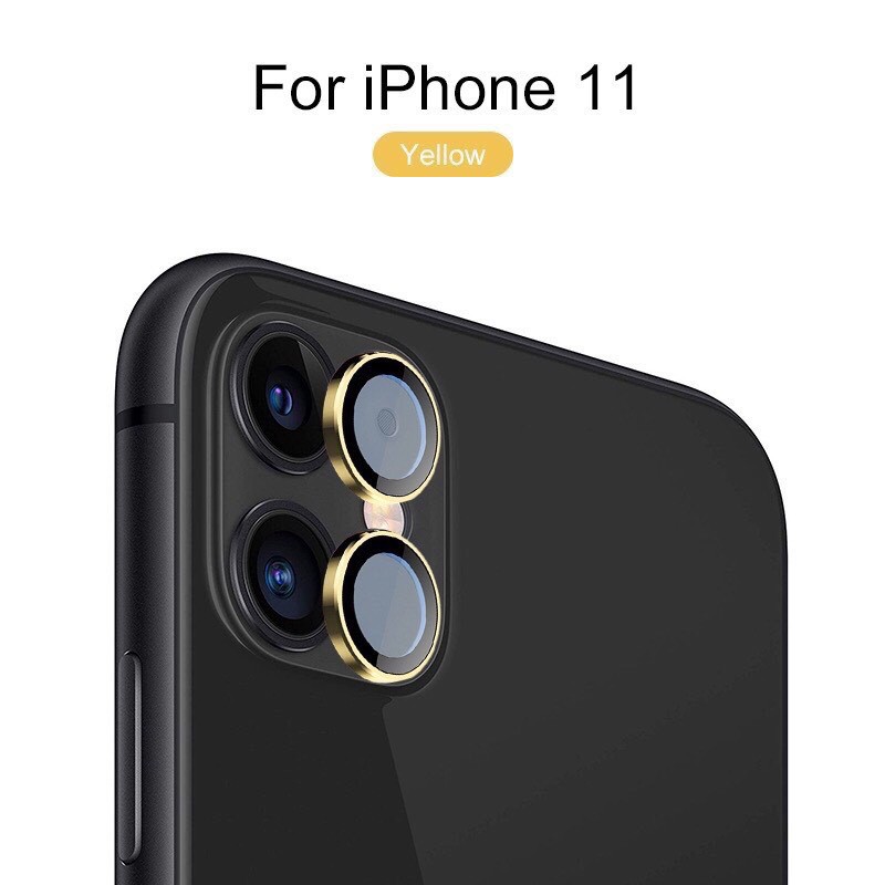 Vòng kim loại bảo vệ camera sau cho iPhone 11/11pro/11promax