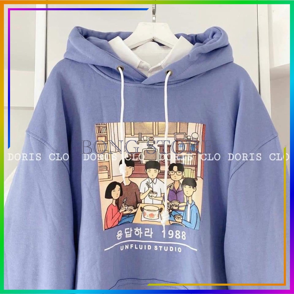 Áo Hoodie Nỉ Nữ, Áo Hôdie Nữ In Hình Gia Đình Form Rộng UNISEX Siêu Đẹp | BigBuy360 - bigbuy360.vn