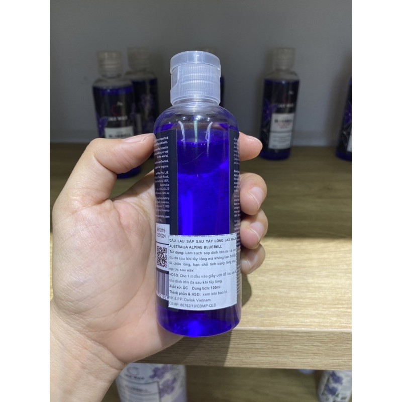 Dầu lau sáp tẩy lông Alpine Bluebell 100ml | BigBuy360 - bigbuy360.vn