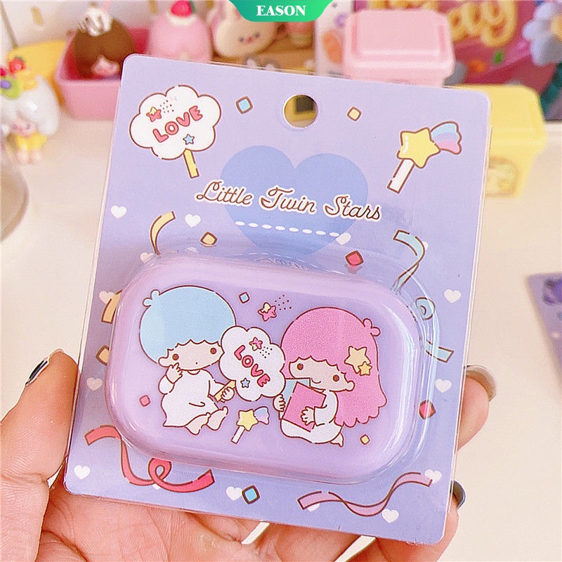 SANRIO 2022 Hộp Đựng Kính Áp Tròng Mini Họa Tiết Melody /My Melody /Cinnamoroll Đáng Yêu Phong Cách Nhật Bản