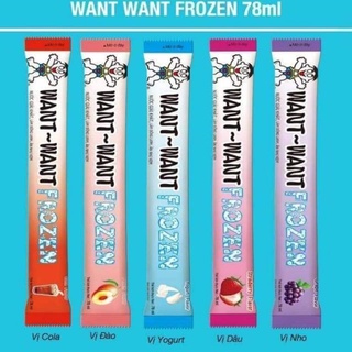 Kem trái cây tươi Want Want đủ mùi vị