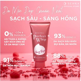 SỮA RỬA MẶT #SENKA 𝐏𝐄𝐑𝐅𝐄𝐂𝐓 𝐖𝐇𝐈𝐏