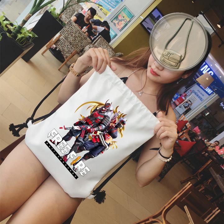Balo dây rút free fire [Siêu hot] vải dù in hình sắc nét phù hợp cho cả nam và nữ thẻ vô cực mùa 17