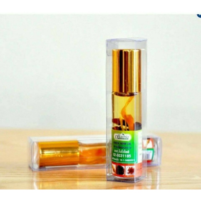 Dầu lăn sâm Green Herb Oil 8ml Thái Lan