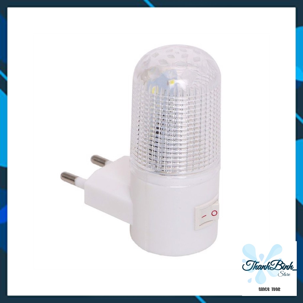 ĐÈN NGỦ 1W MÀU TRẮNG- CÓ CÔNG TẮC