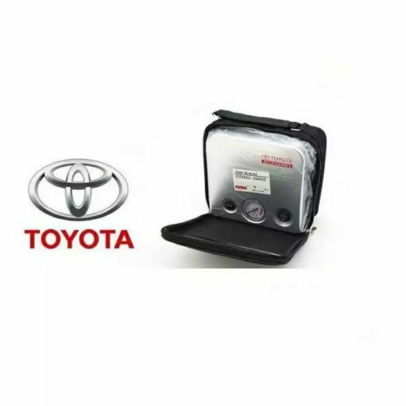 Máy bơm lốp ôtô Toyota - Hàng chính hãng - Bảo hành 1 năm đổi mới