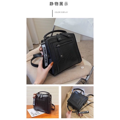 Túi xách Túi đeo chéo nữ thời trang công sở bản to chất da Pu cao cấp KN191