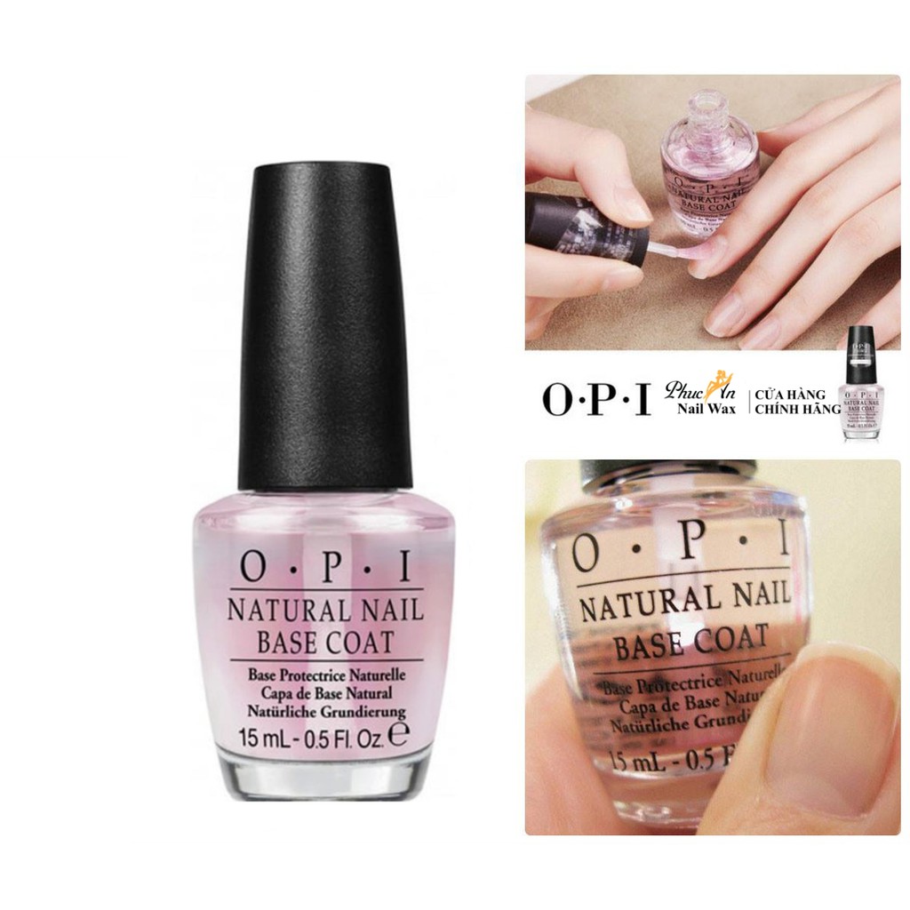 Sơn Bóng Base Coat OPI Nhanh Khô Chính Hãng , Phúc An Nail Wax , Kềm Bến Thành