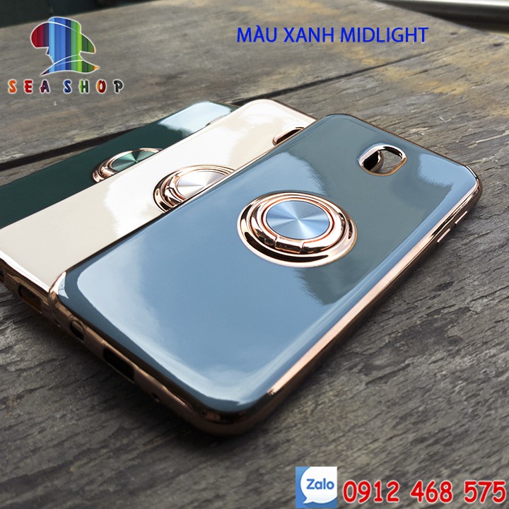 Ốp lưng Samsung J7 Pro - SM-J730 Nhựa dẻo - VIỀN BỐNG - kèm iRing chống điện thoại | BigBuy360 - bigbuy360.vn