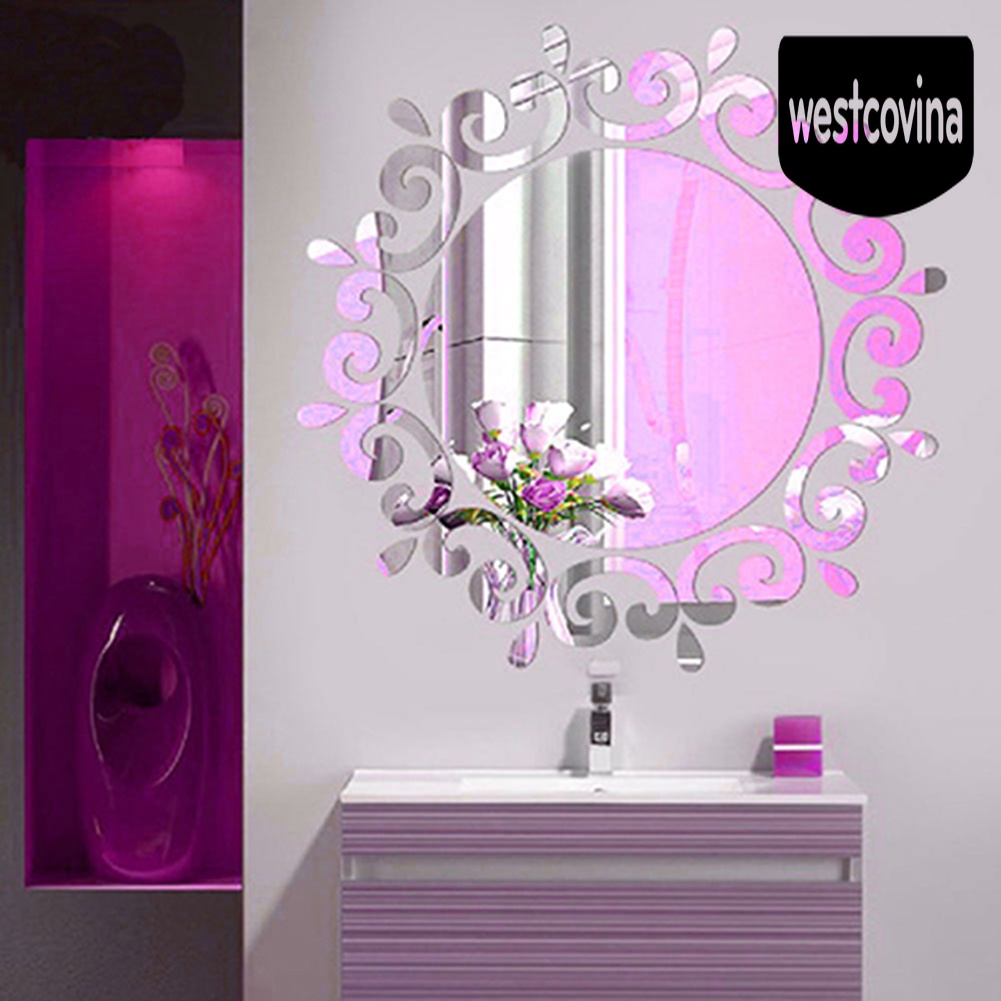[Hot]☀ Đèn Led 3D Dán Tường Hiệu Ứng Gương Trang Trí Nhà Ở / Văn Phòng