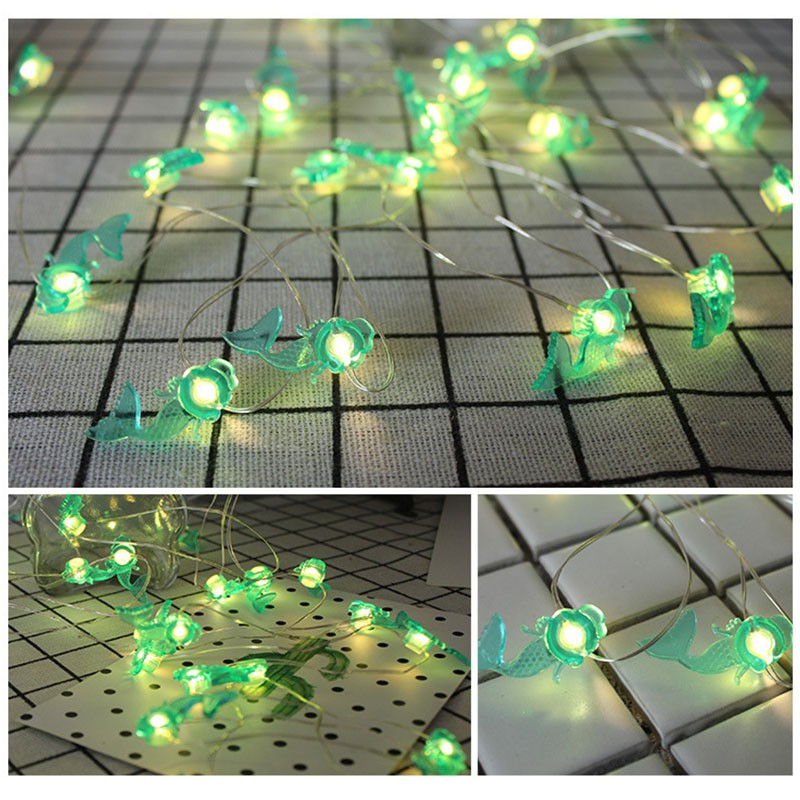 Dây đèn LED nhiều kiểu dáng trang trí tiệc cưới/sinh nhật