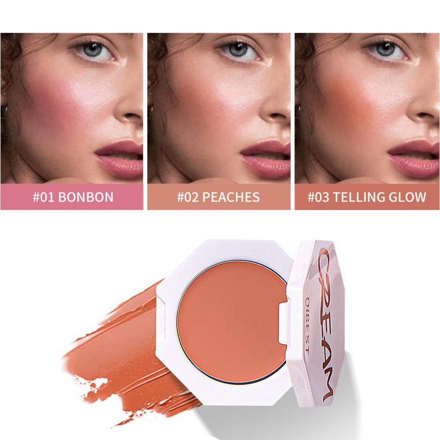 Bảng Phấn Má Hồng / Tạo Khối / Bắt Sáng Trang Điểm Mặt Tự Nhiên 1 Cái