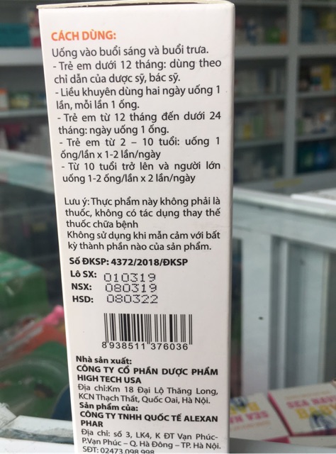 Canxi nano kids max mẫu mới