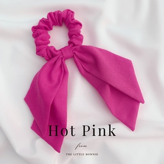 Cột tóc vải nơ đôi Petal Scrunchie