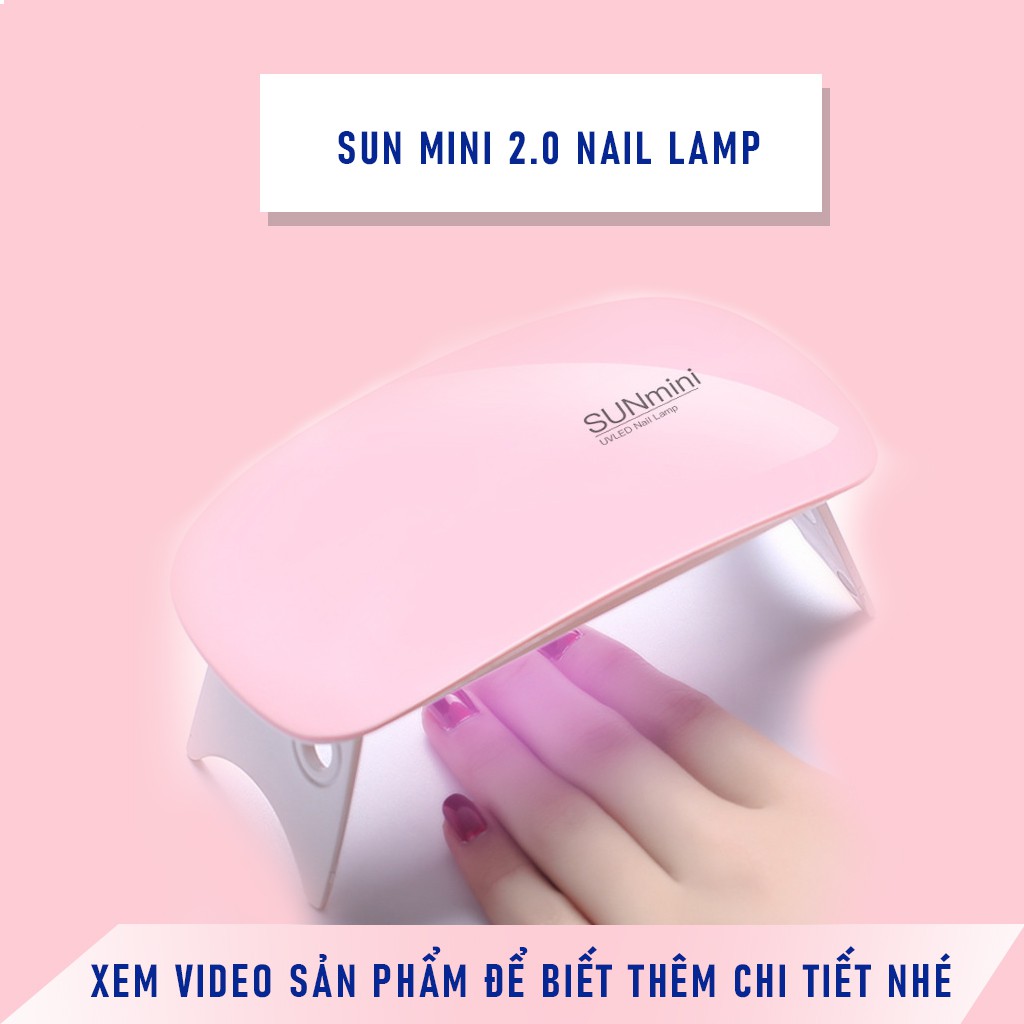 Bộ máy hơ gel sun mini 2.0 khuyến mãi tốt